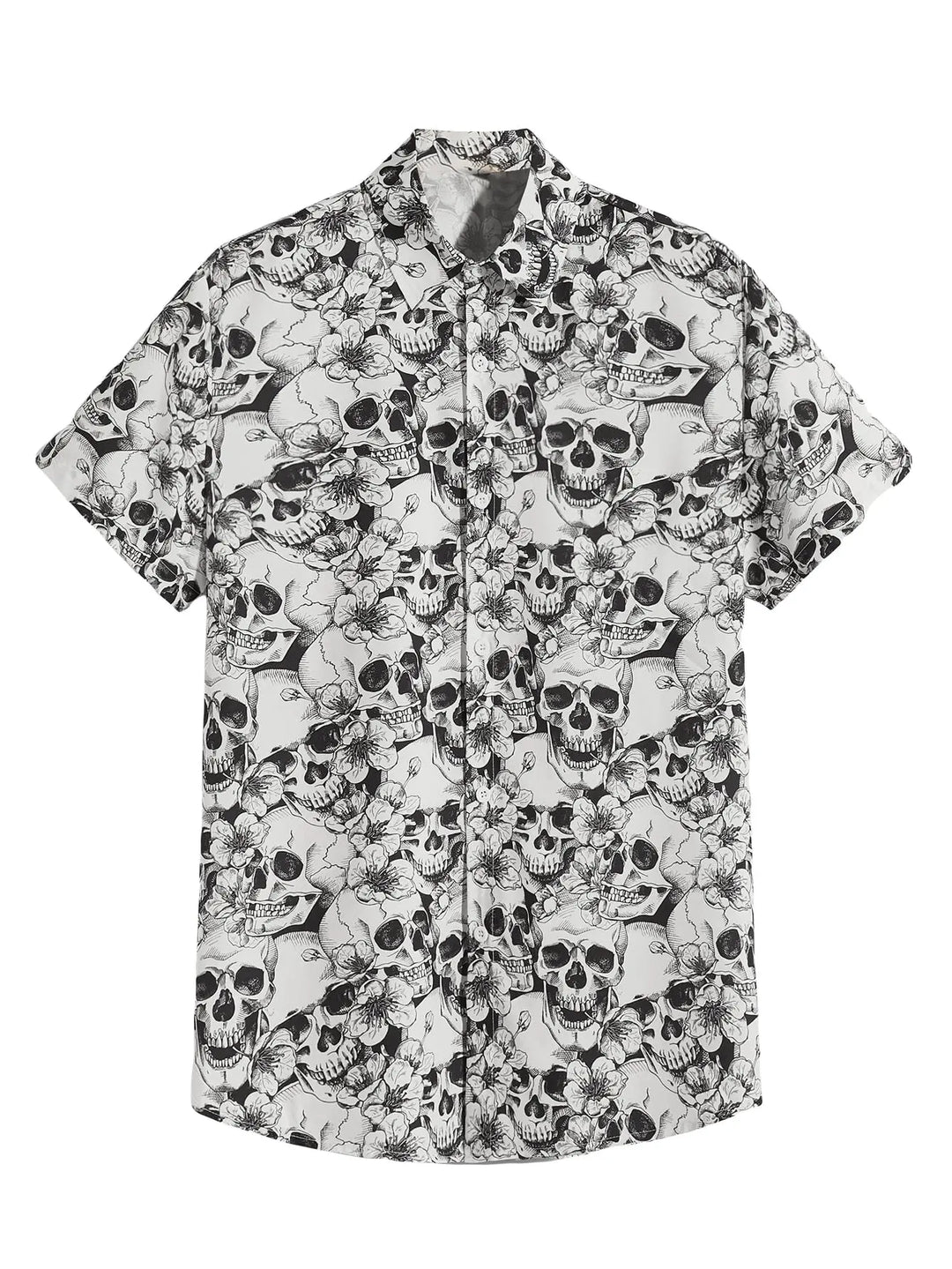 Herren Shirt | Kurzarm | Blumenmuster | Sommer