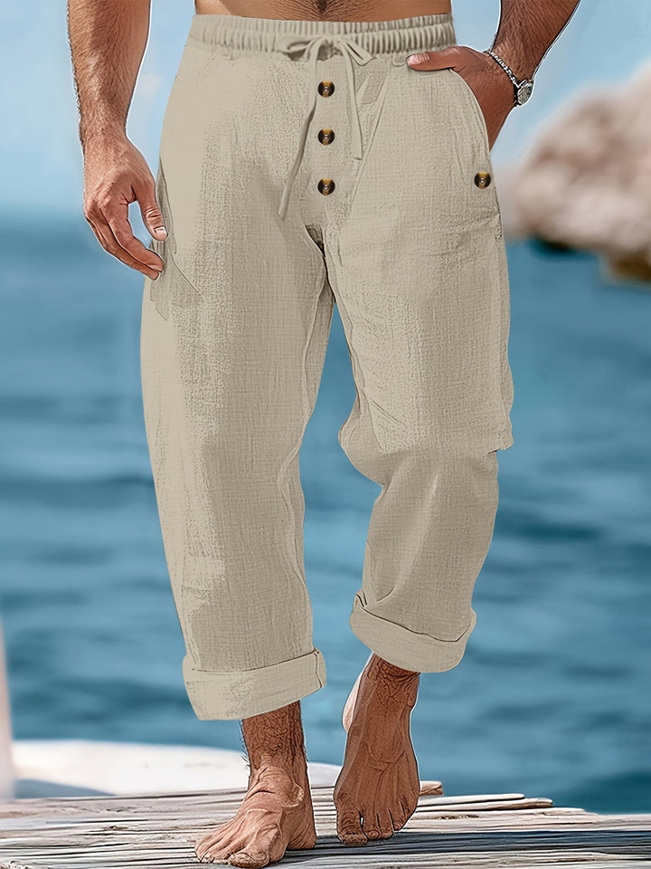 Herren Hose | Straight | Schlupfmodell | Sommer