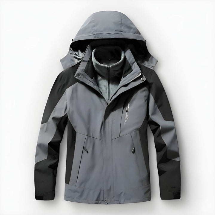 Winterjacke Herren | Wasserfest Outdoor Leicht | Stilvoll Jacke Herren