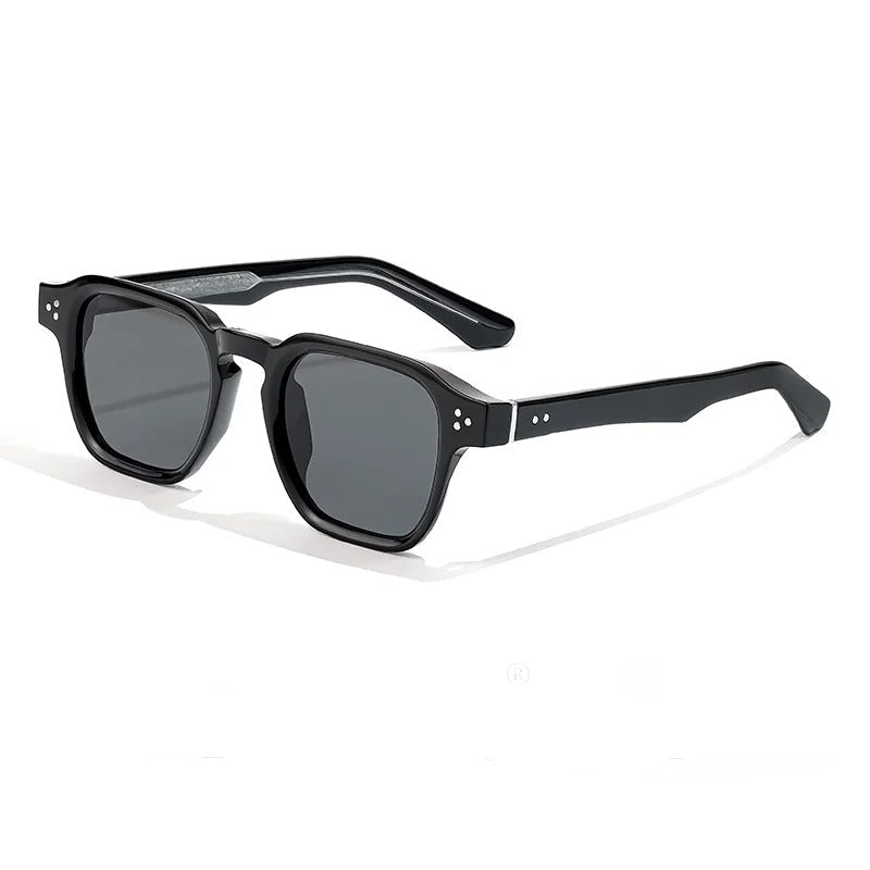 Herren Sonnenbrille | Transparentes Gestell | Verlaufsgläser | Sommer