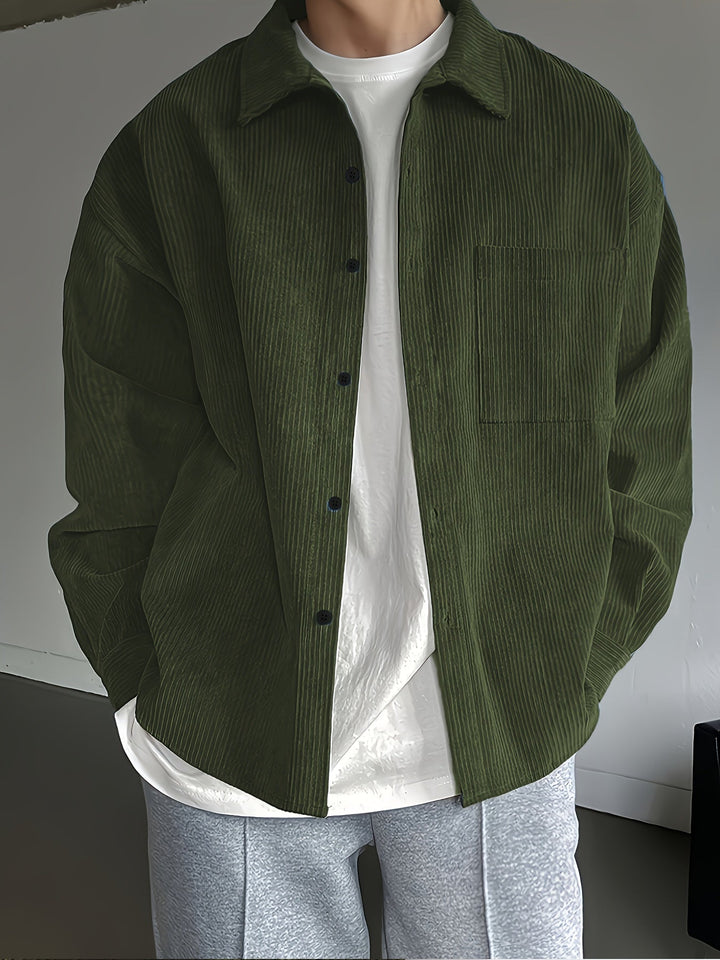 Herren Hemd | Oversized | Knopfleiste | Sommer