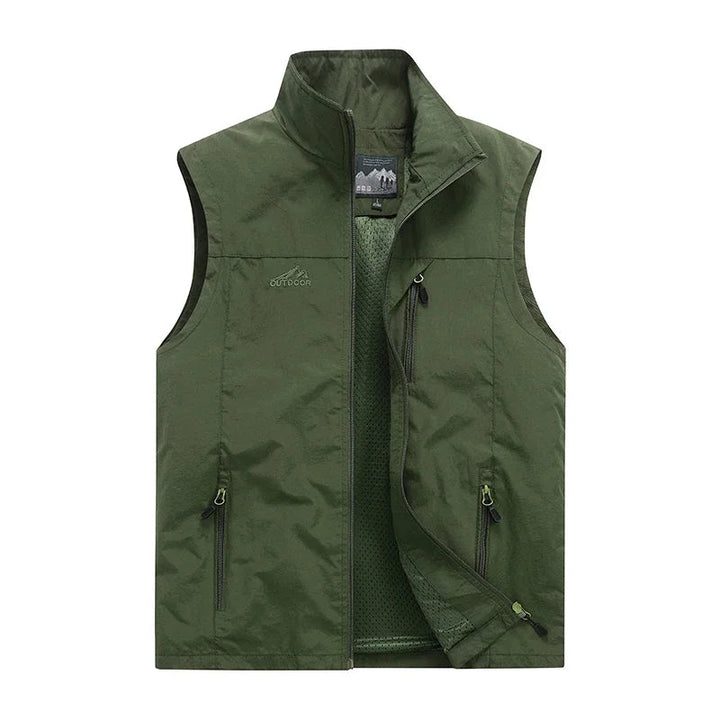 Herren Bodywarmer | Sportlich | Mit Reißverschluss | Sommer
