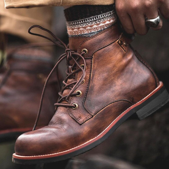 Schuhe Herren | Klassische Winter Boots | Warme Winterschuhe