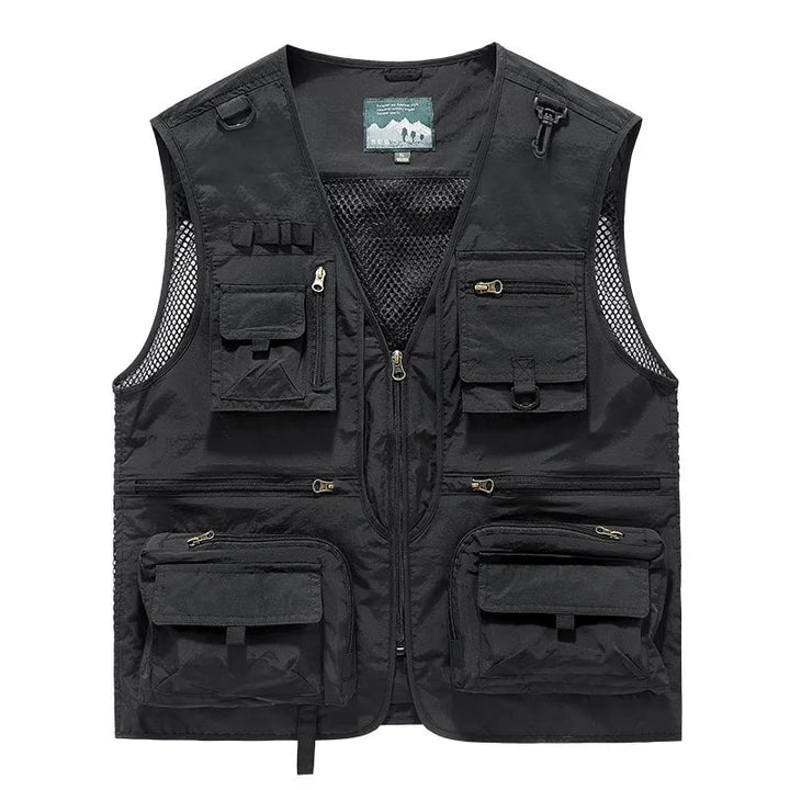 Herren Bodywarmer | Cargo | Mit Reißverschluss | Sommer