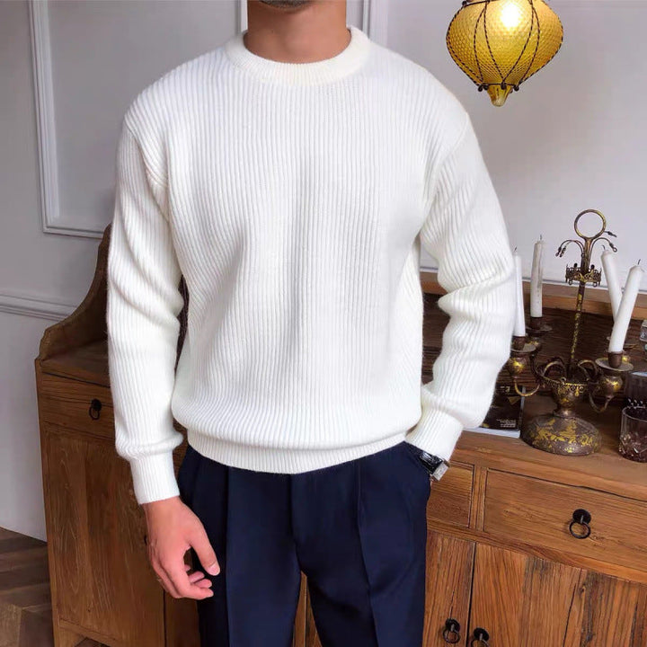 Herren Pullover | Regular Fit | Rundhals | Winter