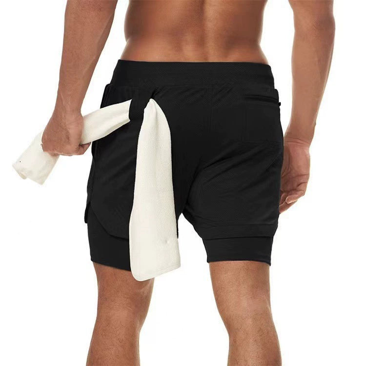 Herren Shorts | Sport | Mit Binnenhose Hybrid | Sommer