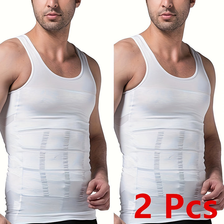 Herren Tops | Slimfit | Ärmellos | Sommer | 2 Stück