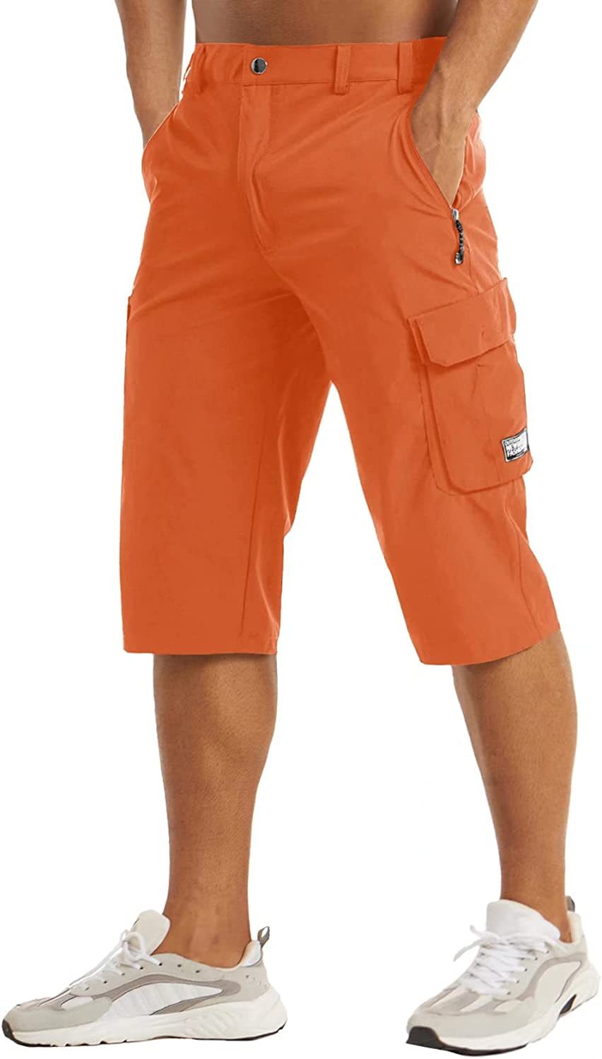 Herren Shorts | Cargo | Reißverschluss | Sommer Utility