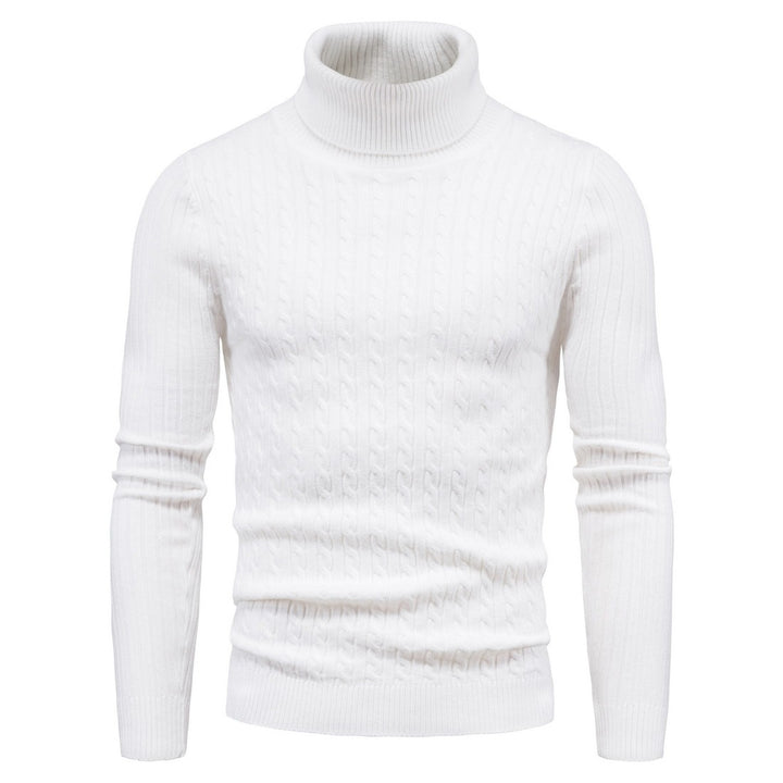 Rollkragenpullover Herren | Gerippter Pullover | Winter Look