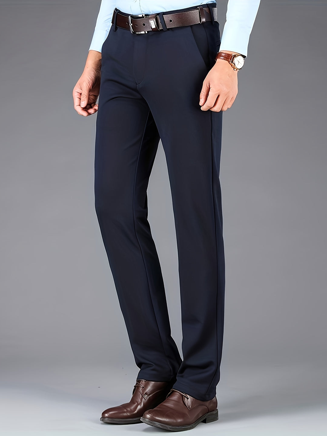 Herren Hose | Slimfit | Knopfverschluss | Frühling Elegant