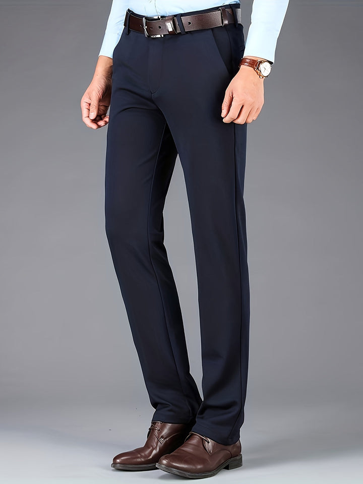 Herren Hose | Slimfit | Knopfverschluss | Frühling Elegant
