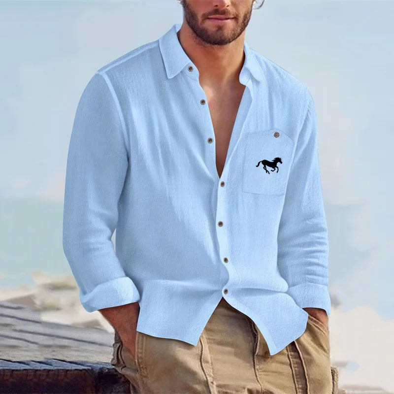 Herren Hemd | Slimfit | Knopfleiste Elegant | Sommer