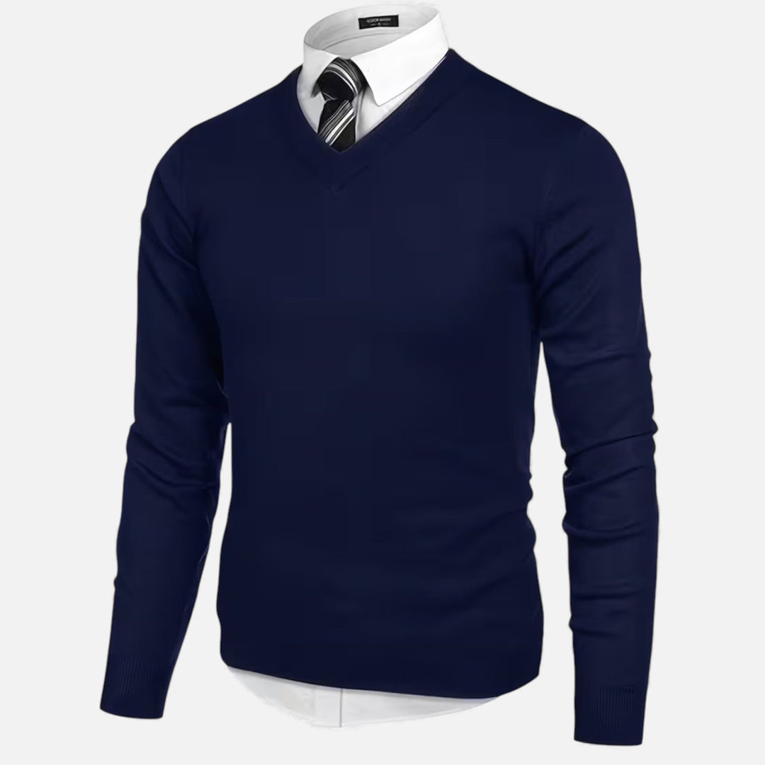 Pullover Herren | Elegant Klassisch Zeitlos | Feiner Herren Pulli