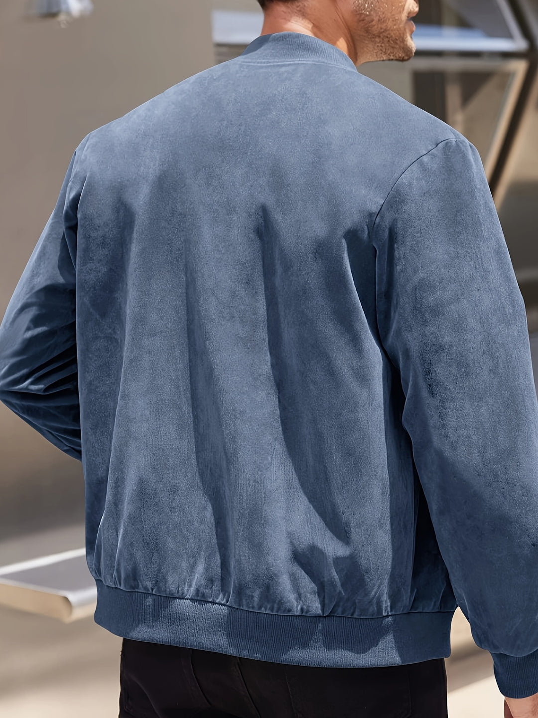 Herren Bomberjacke | Komfortabel &amp; Modern | Reißverschluss | Herbst