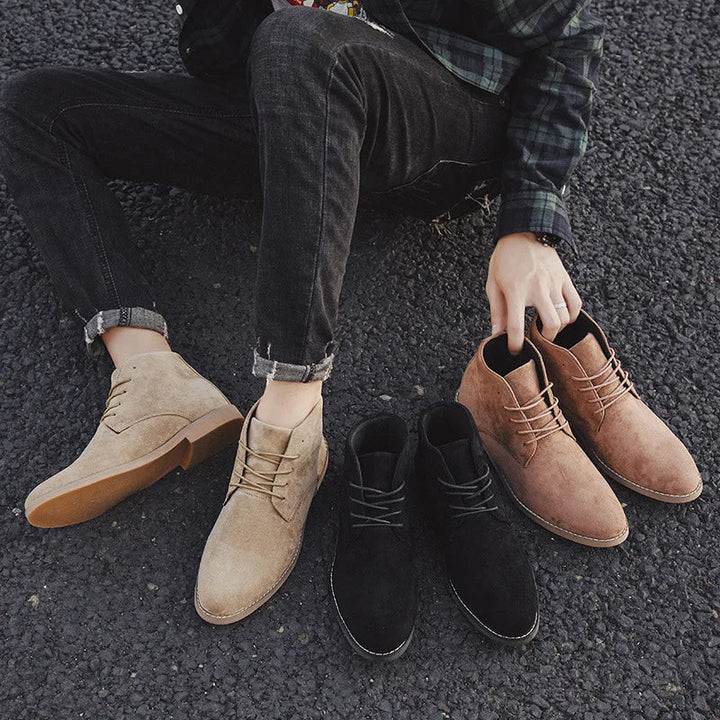 Herren Stiefel | Casual Stil | Schnürung Design | Sommer