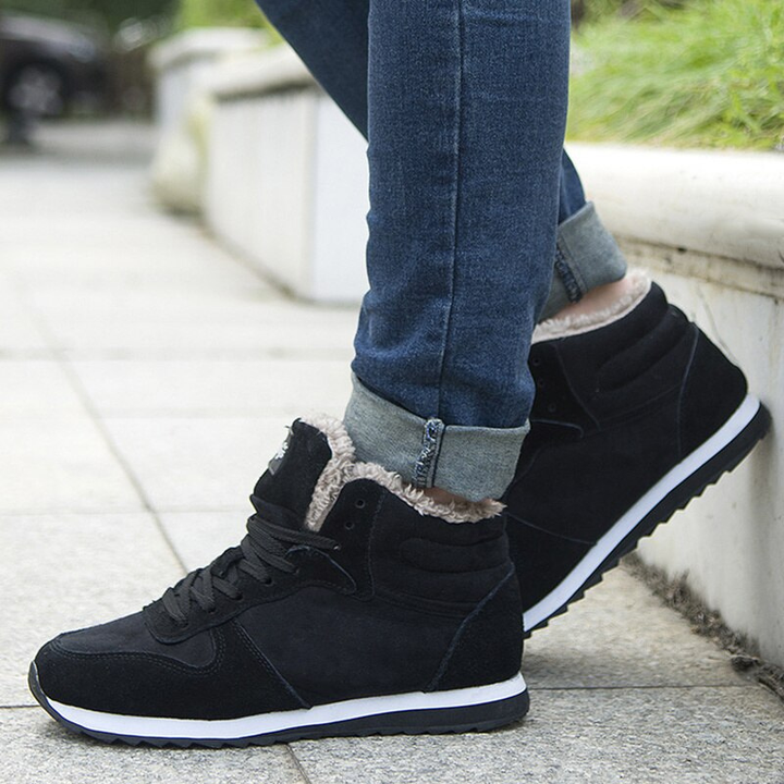 Winterschuhe Herren | Gefütterte Sportschuhe | Warme Schuhe