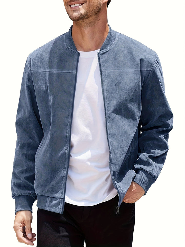 Herren Bomberjacke | Komfortabel &amp; Modern | Reißverschluss | Herbst