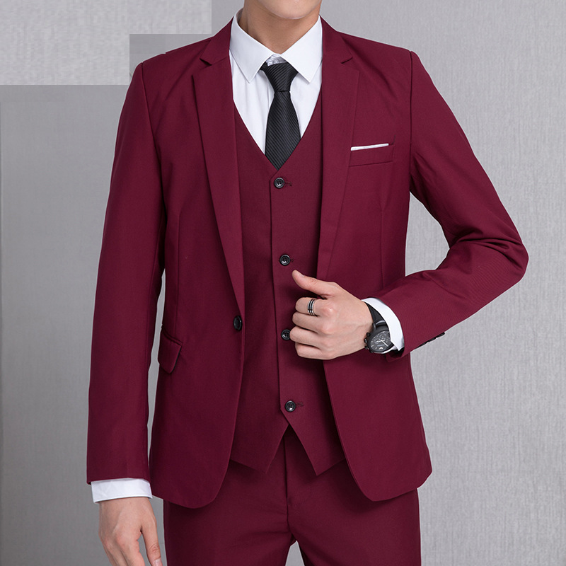 Herren Anzug | Elegant | Mit Knopfverschluss | Herbst