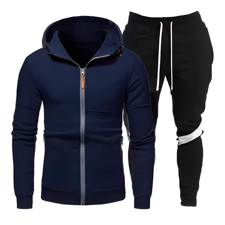 Herren Set | Kapuzensweatshirt & Jogginghose | Komfortable Kleider Linie