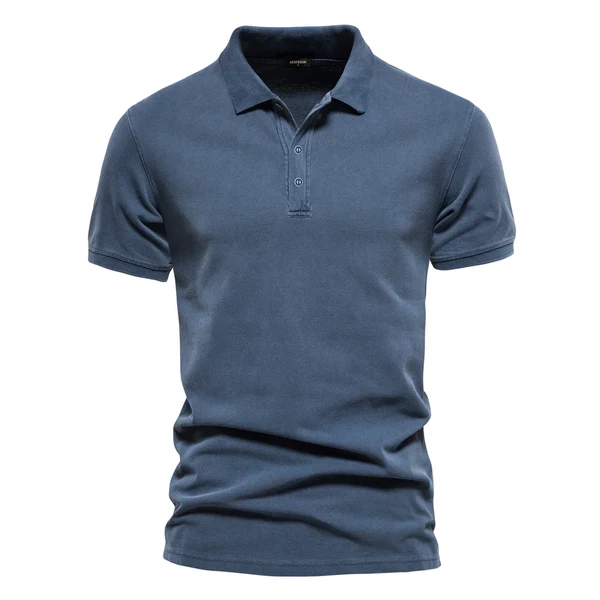 Herren Polo | Slimfit | Mit Knopfleiste | Basic Alltag Sommer