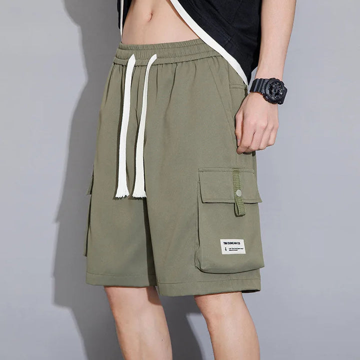 Herren Cargo Shorts | Oversized | Mit Kordelzug | Sommer