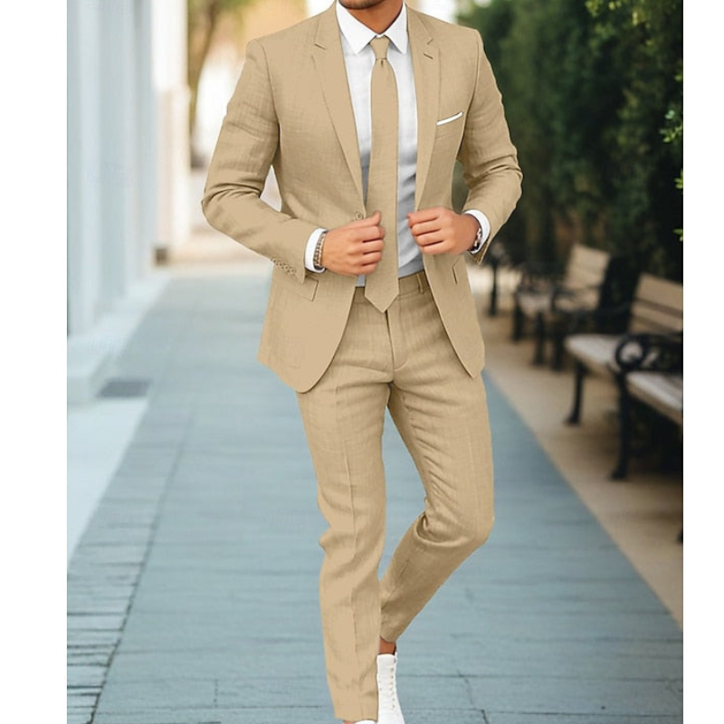 Herren Anzug | Elegante Slim Passform | Kleider Business Stil