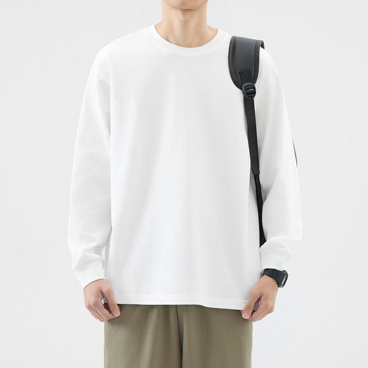 Herren Langarmshirt | Oversized Fit | Rundhals | Frühling