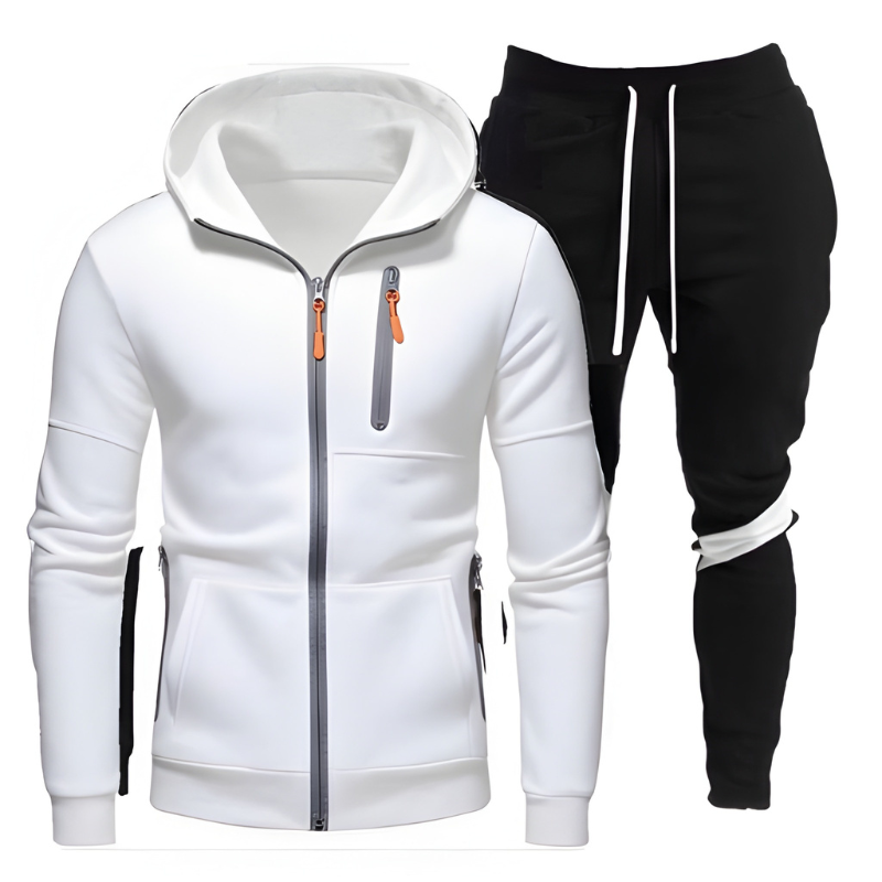 Herren Set | Kapuzensweatshirt & Jogginghose | Komfortable Kleider Linie