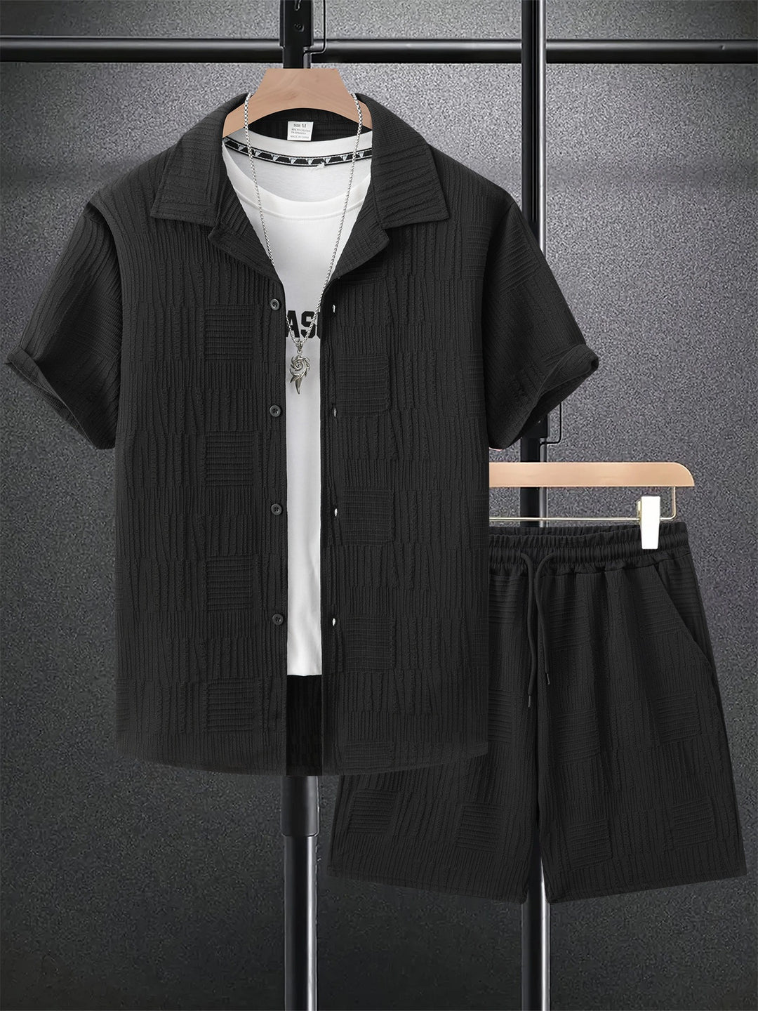 Herren Set | Regular fit | Kurze Ärmel | Sommer