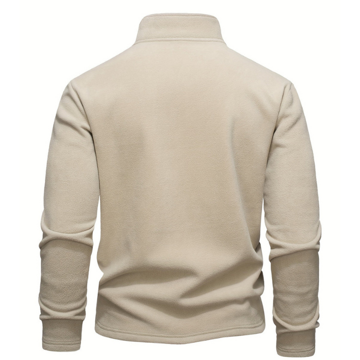 Herren Pulli | Pullover mit Halb-Zip | Warmer Outdoor Style