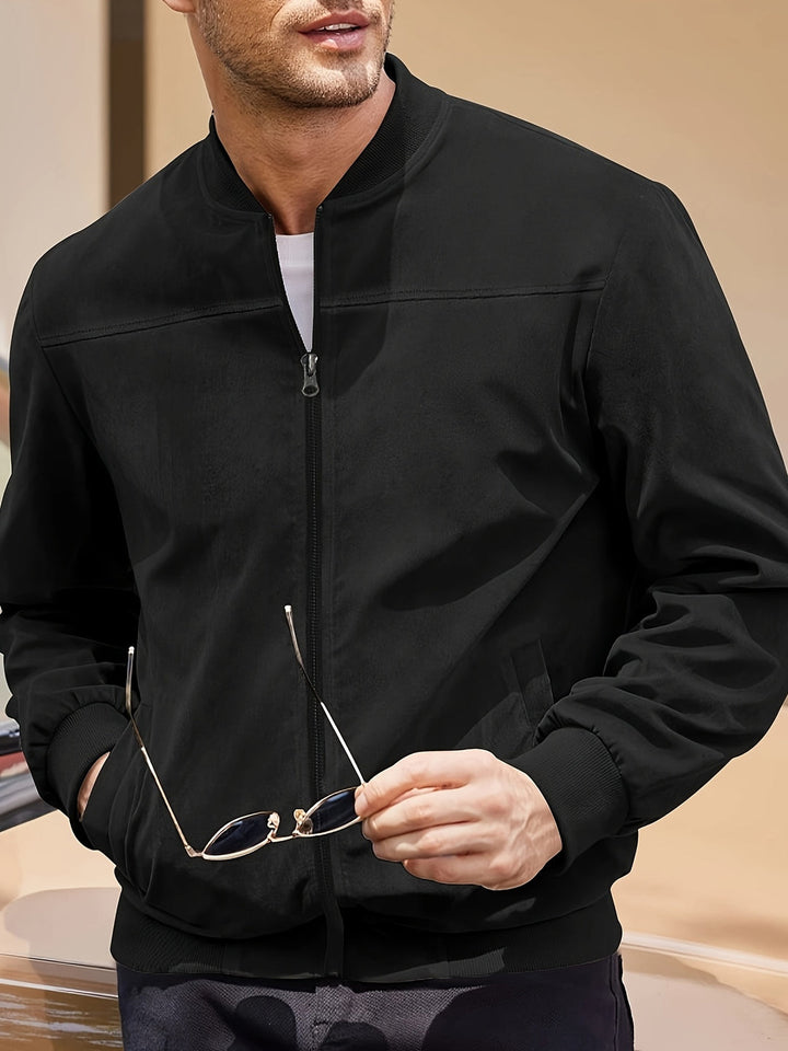 Herren Bomberjacke | Komfortabel &amp; Modern | Reißverschluss | Herbst