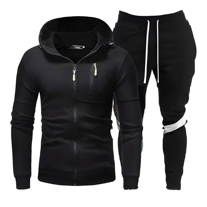 Herren Set | Kapuzensweatshirt & Jogginghose | Komfortable Kleider Linie