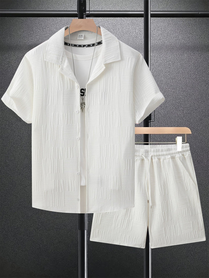 Herren Set | Regular fit | Kurze Ärmel | Sommer