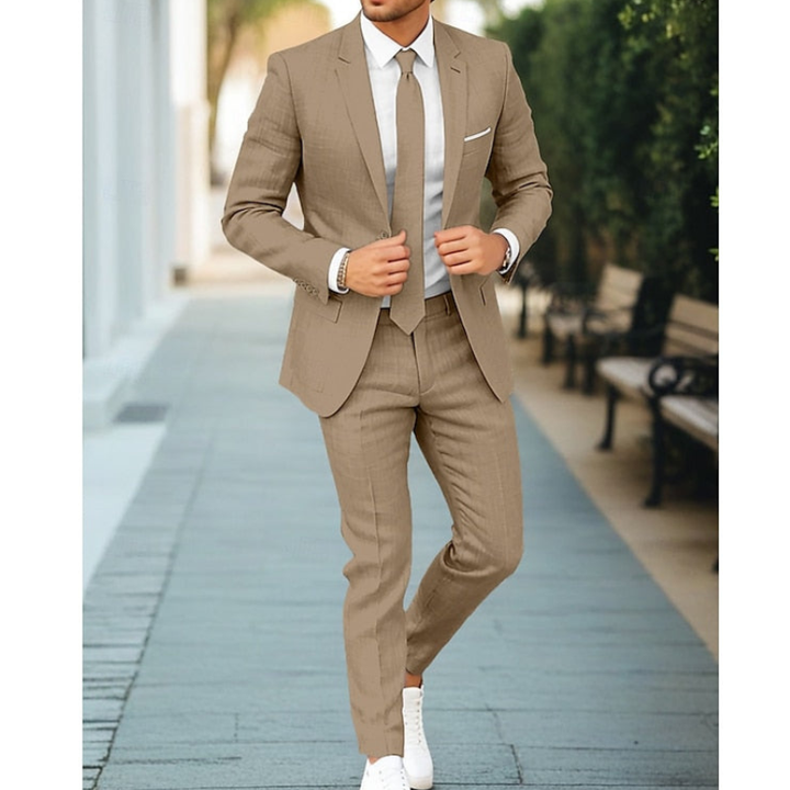 Herren Anzug | Elegante Slim Passform | Kleider Business Stil