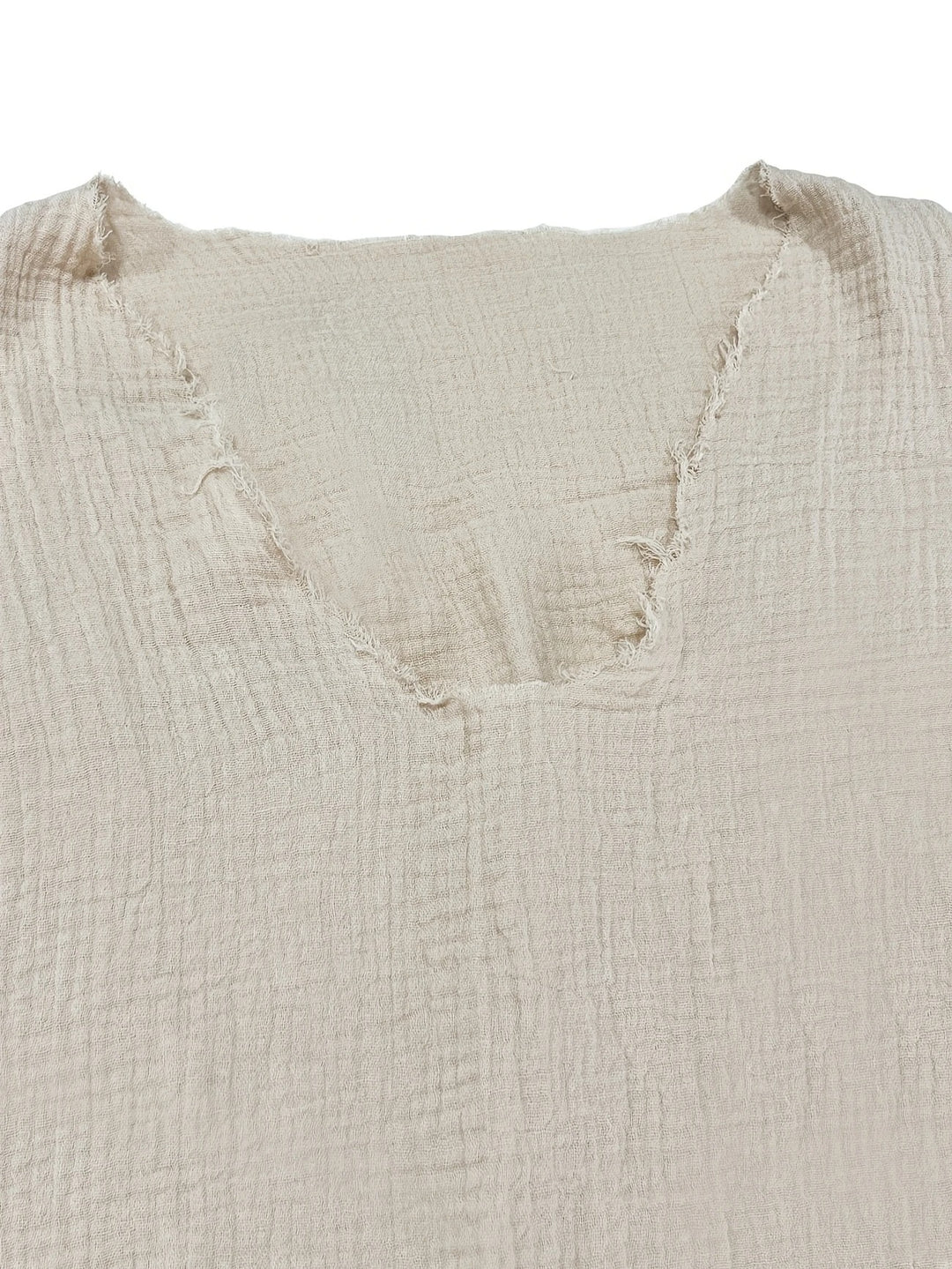 Herren Hemd | Relaxed Fit | V-Ausschnitt | Sommer