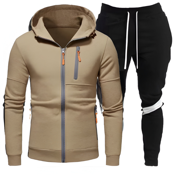 Herren Set | Kapuzensweatshirt & Jogginghose | Komfortable Kleider Linie
