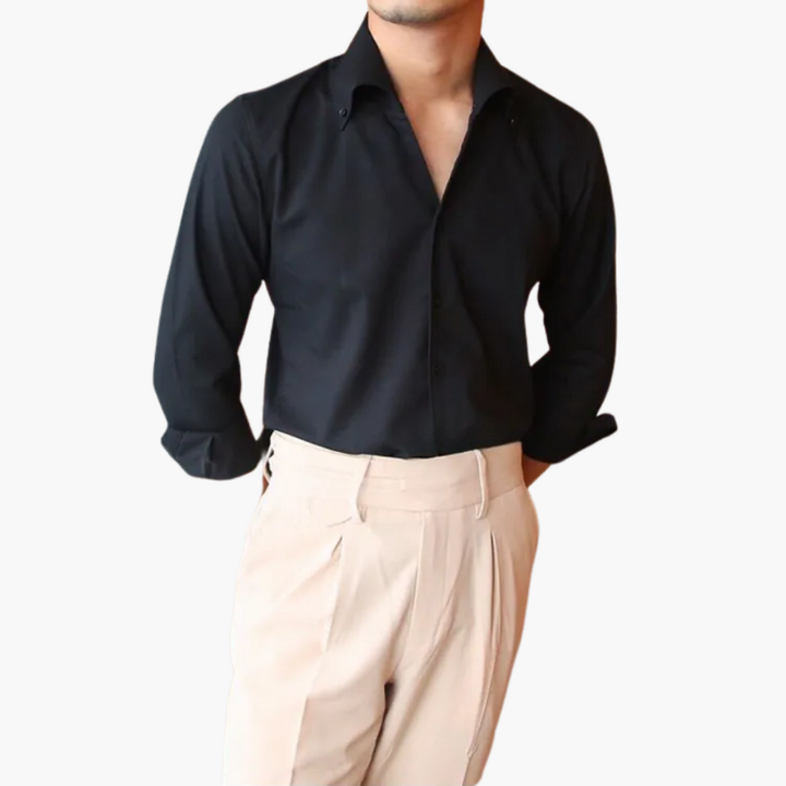 Hemd Herren | Gestreifter Modern Look | Kleider Herren