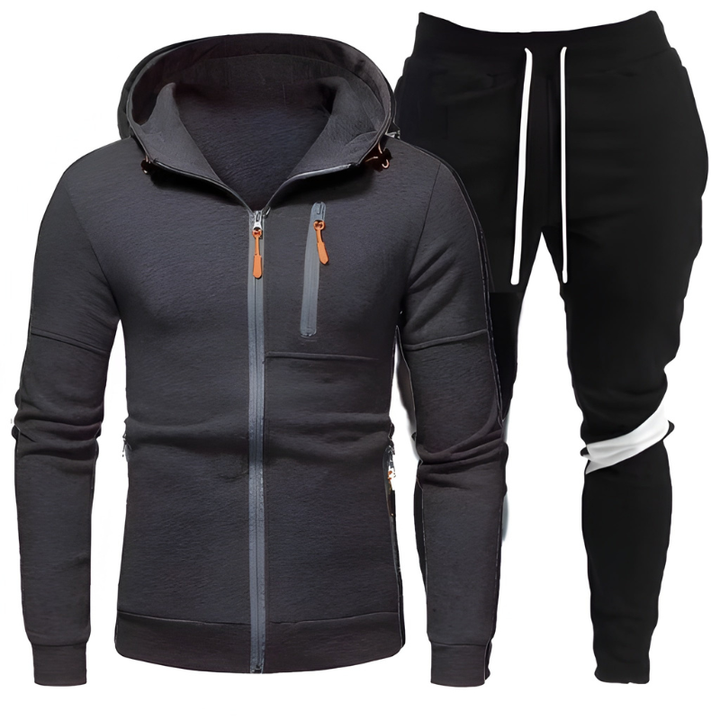 Herren Set | Kapuzensweatshirt & Jogginghose | Komfortable Kleider Linie