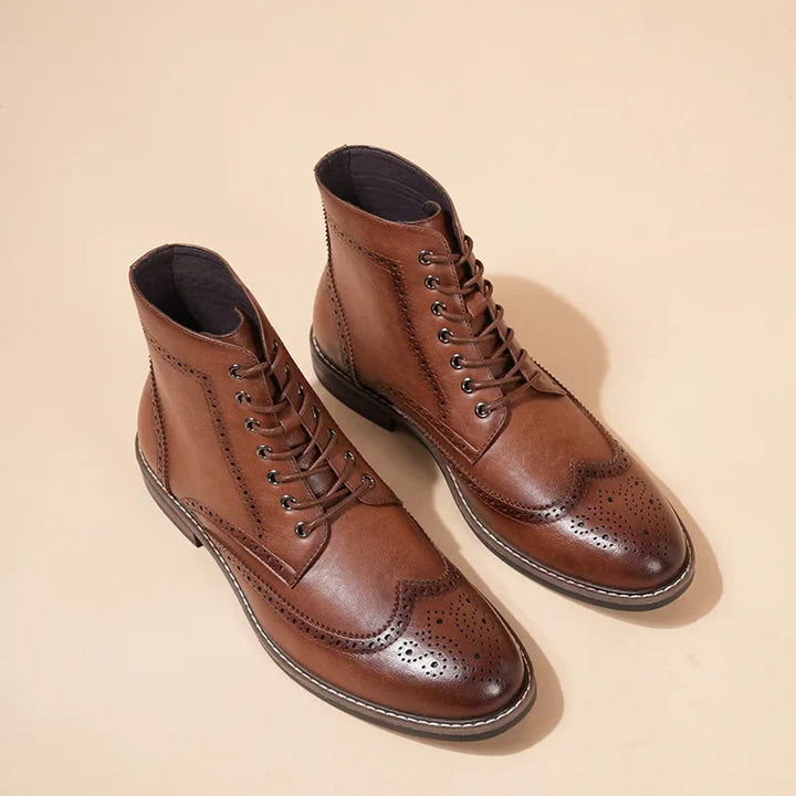 Herren Stiefel | Elegant Stil | Schnürung Design | Sommer