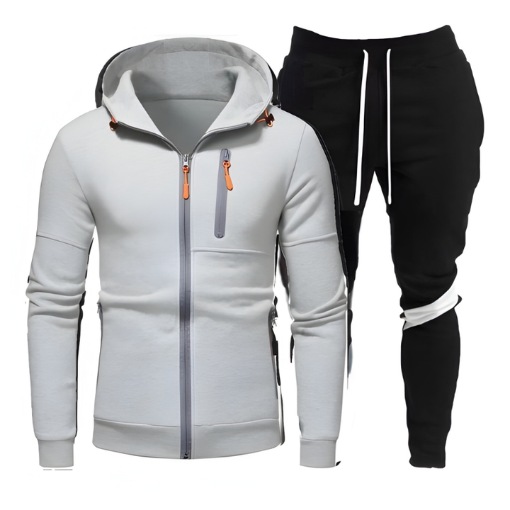 Herren Set | Kapuzensweatshirt & Jogginghose | Komfortable Kleider Linie
