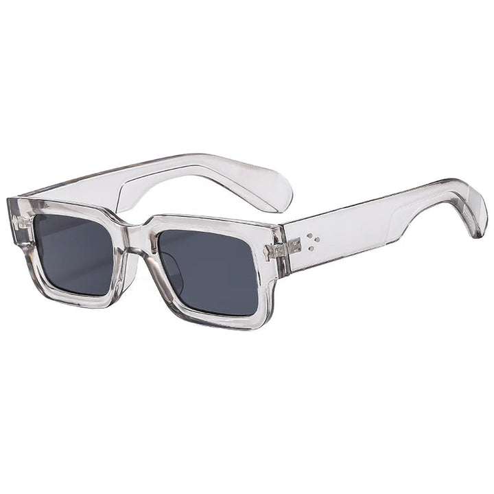 Herren Sonnenbrille | Rechteckiges Gestell | Trendiger Look | Sommer