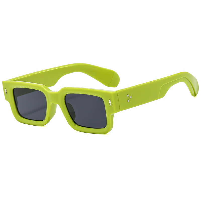 Herren Sonnenbrille | Rechteckiges Gestell | Trendiger Look | Sommer
