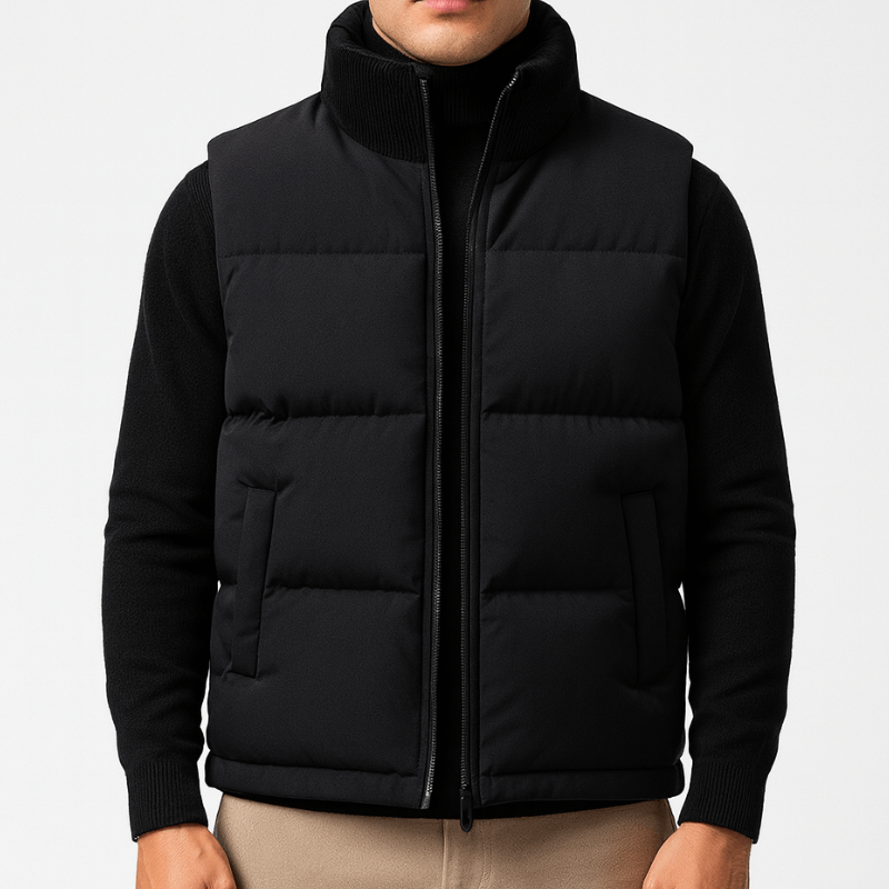 Herren Weste | Gepolsterte Steppweste | Kleider Herren Stil