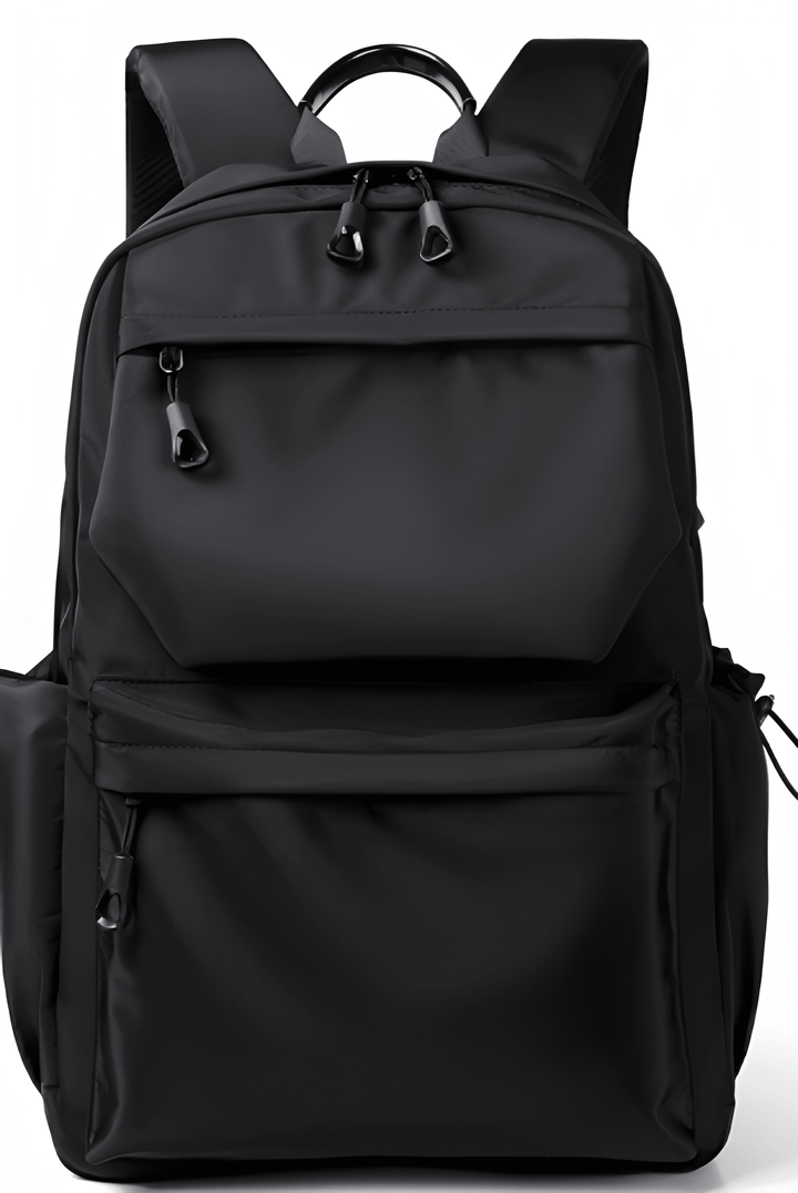 Rucksack Herren | Lederoptik | Mehrfächer | Alltag