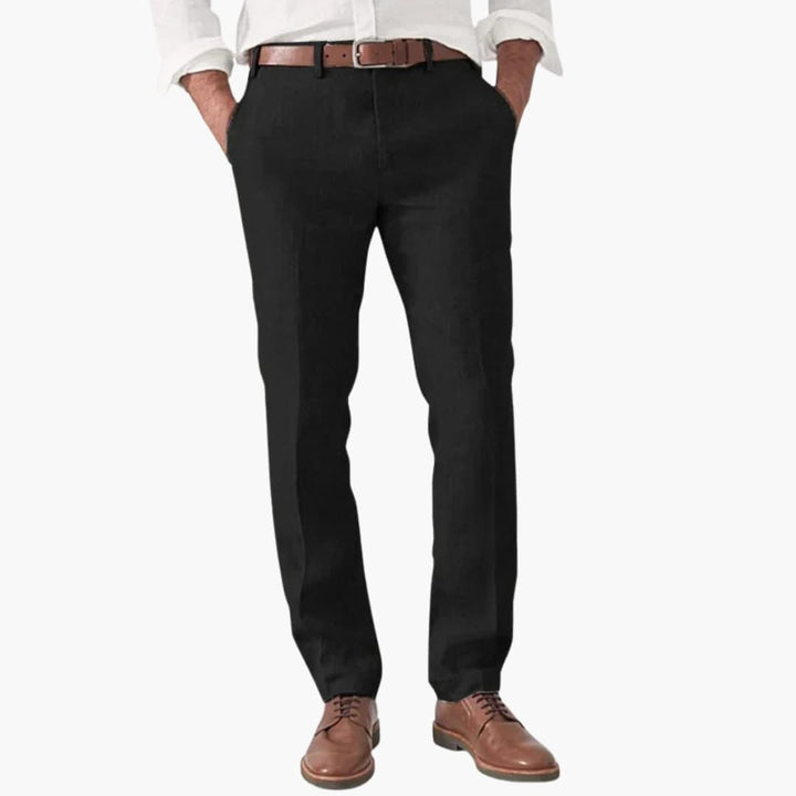 Herren Stoffhose | Straight | Elegant | Sommer