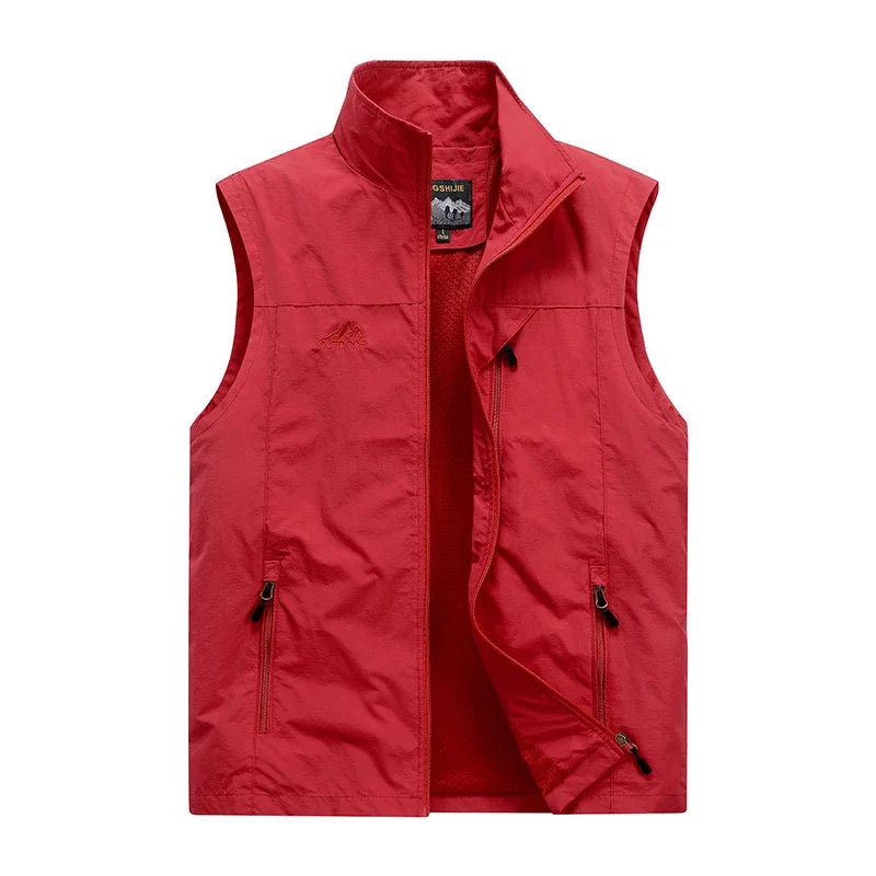 Herren Bodywarmer | Sportlich | Mit Reißverschluss | Sommer