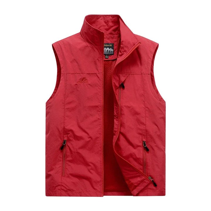 Herren Bodywarmer | Sportlich | Mit Reißverschluss | Sommer