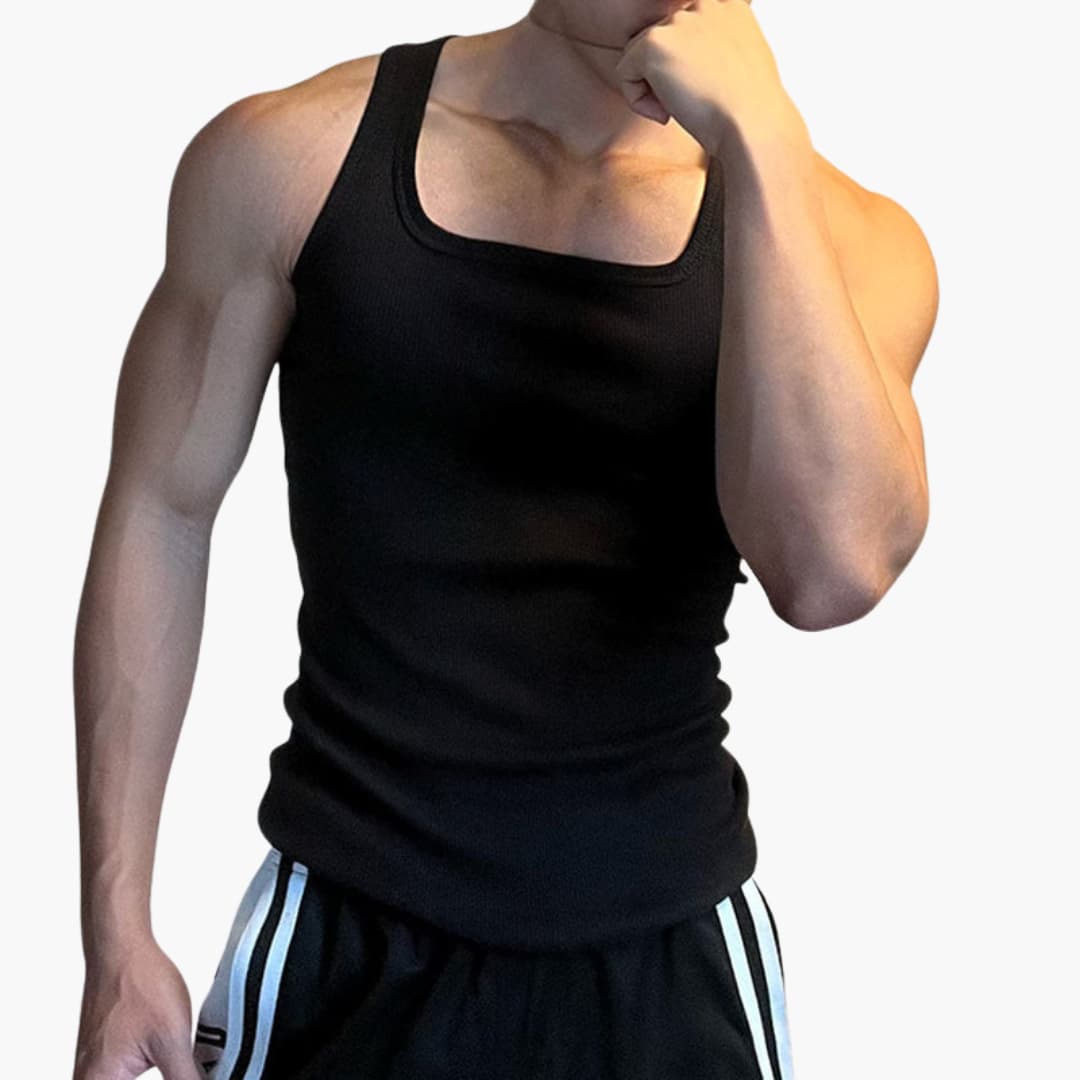Herren Tanktop | Ärmellos | Schlichtes Design | Sommer