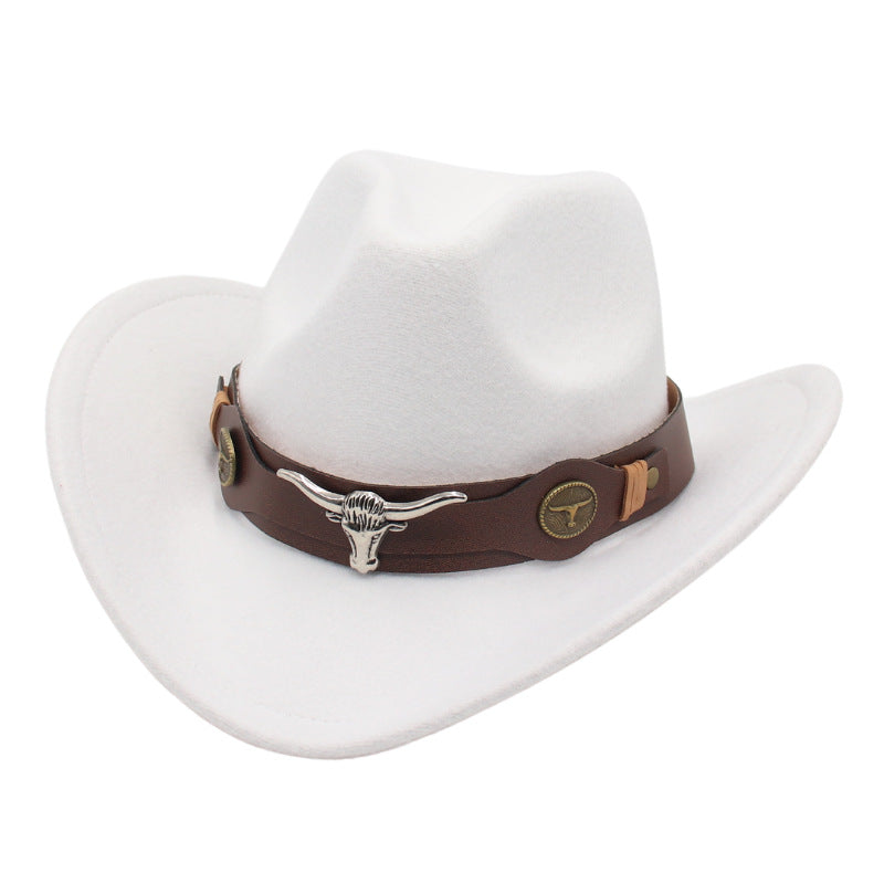 Herren Cowboyhut | Vintage | Mit Zierband | Western Stil