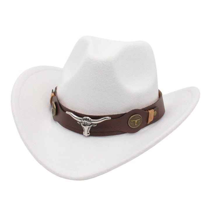Herren Cowboyhut | Vintage | Mit Zierband | Western Stil